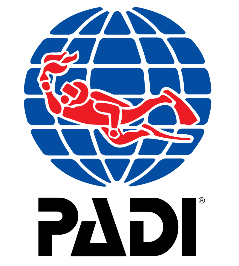 Logo of PADI (Professional Association of Diving Instructors)